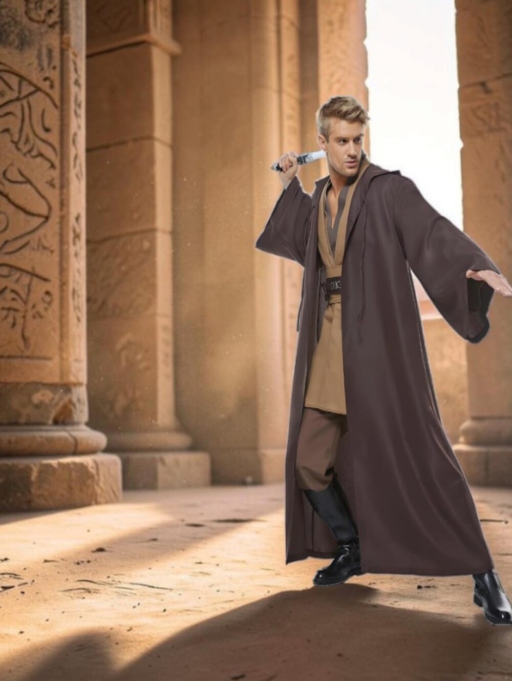 Men's Star Wars Inspired Deluxe Jedi Set, XXL